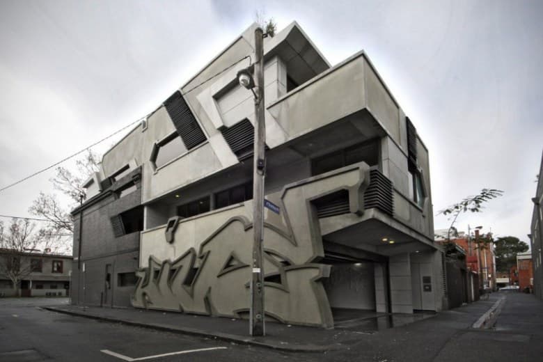 ITN Architects 與藝術家合作塗鴉建築