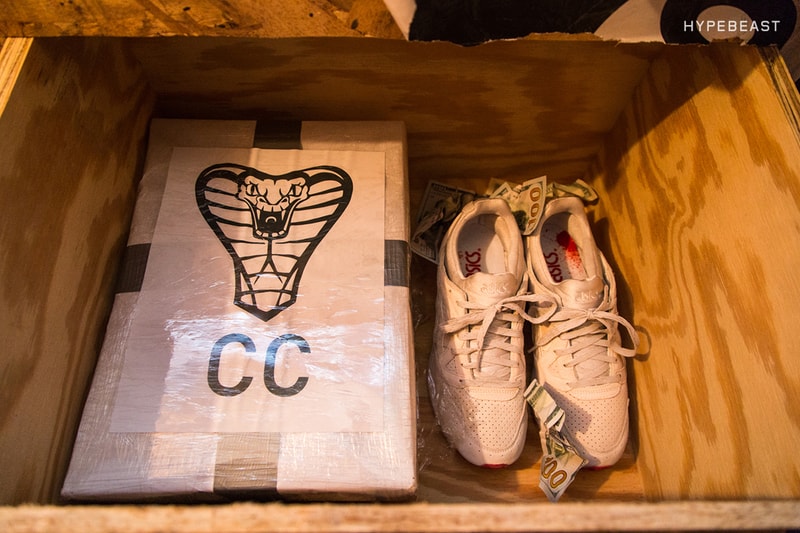 Concepts 為 ASICS Gel Lyte V 「8 Ball」聯名鞋履發售打造「地下棚舍」