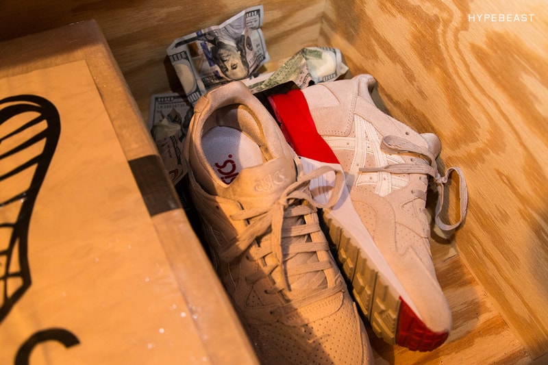 Concepts 為 ASICS Gel Lyte V 「8 Ball」聯名鞋履發售打造「地下棚舍」