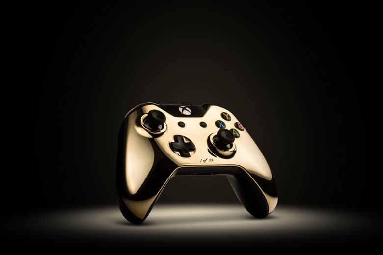 Colorware 打造 24K 鍍金遊戲手柄