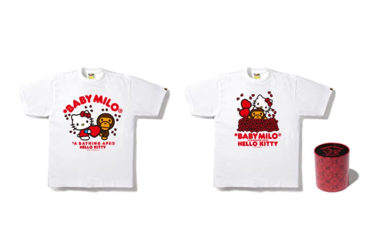 Hello Kitty x A Bathing Ape 2015 情人節別注系列