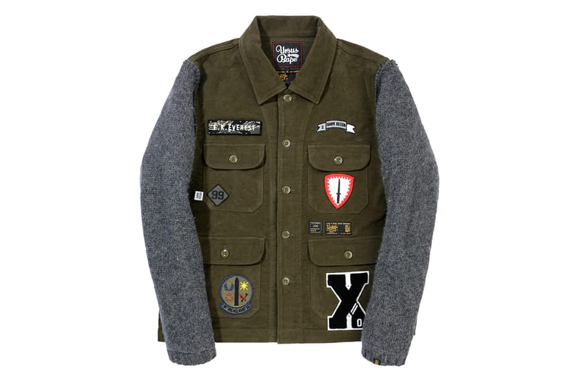 izzue ARMY LINE x URSUS BAPE 2015 聯名系列