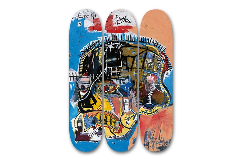 The Skateroom x Jean-Michel Basquiat 聯名滑板系列