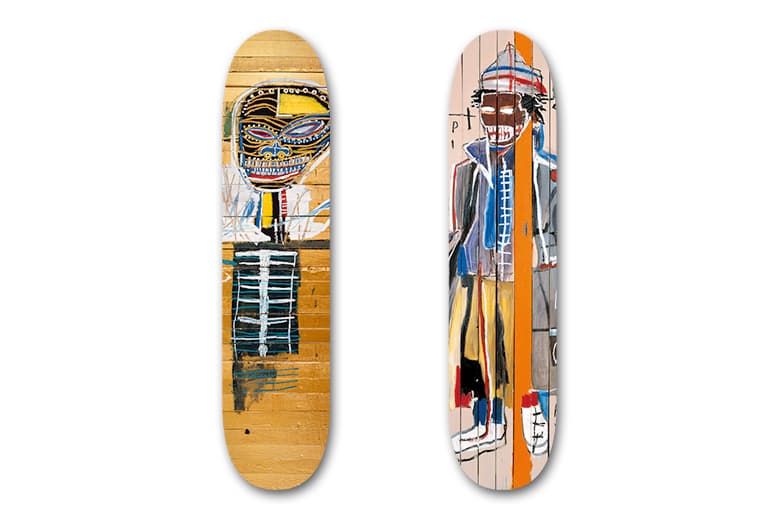 The Skateroom x Jean-Michel Basquiat 聯名滑板系列
