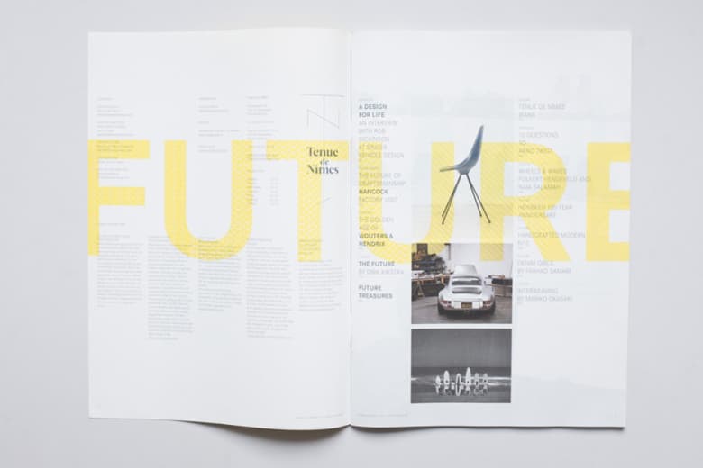 Tenue de Nîmes 雜誌《Journal De Nimes》最新一期「Future」