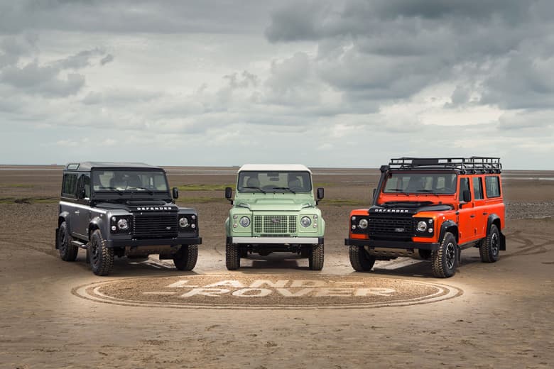 Land Rover 發佈三款 Defenders 停產限量版車型