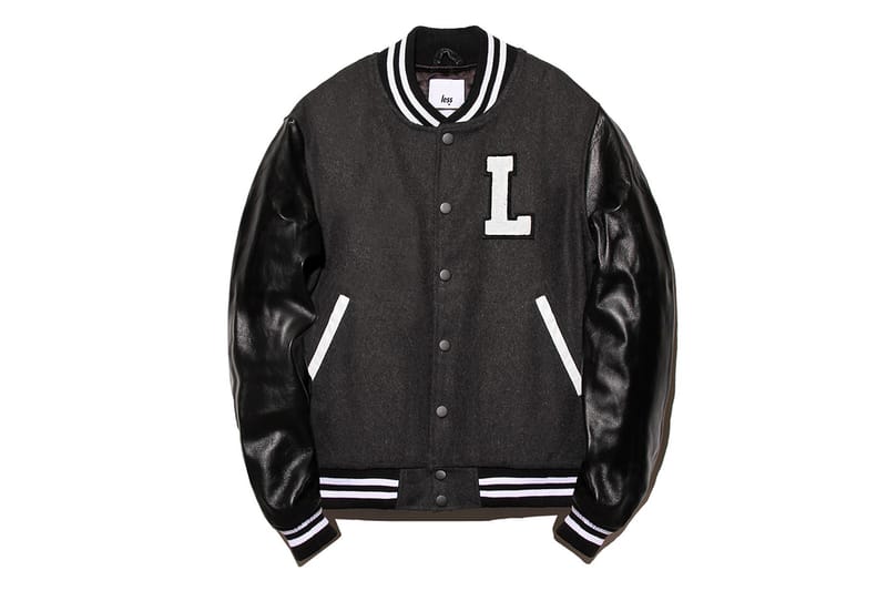 Less College Logo 棒球夾克