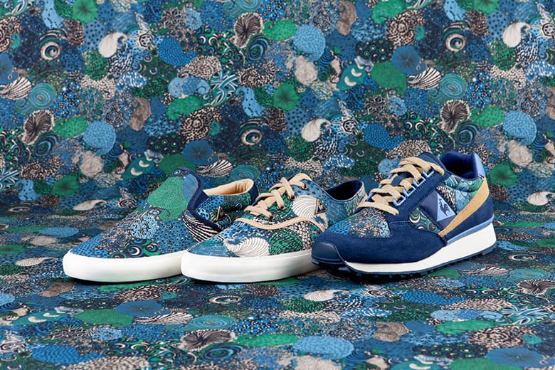Liberty Art Fabrics x le coq sportif「Midnight」聯名鞋款系列