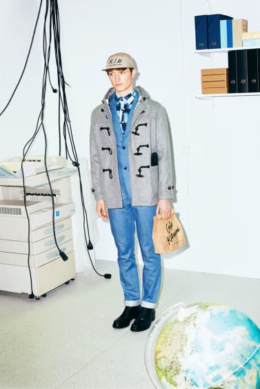Maison Kitsuné 2015 秋冬系列造型搭配 Lookbook