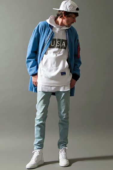 monkey time x Alpha Industries 2015 春夏聯名 MA-1 長外套