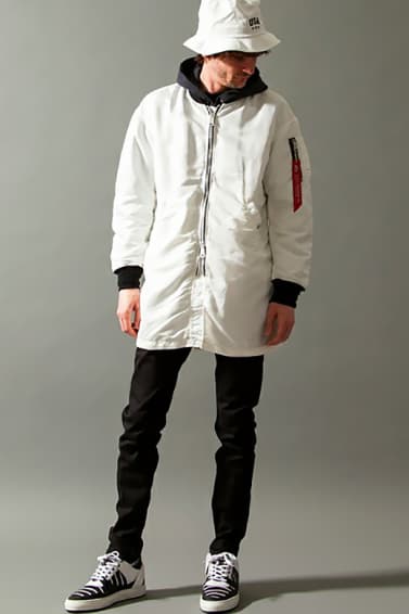 monkey time x Alpha Industries 2015 春夏聯名 MA-1 長外套