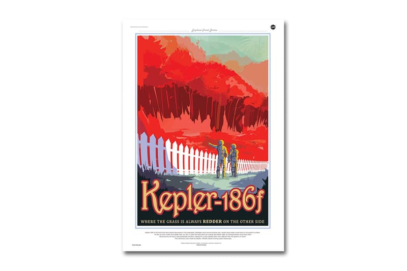 美國太空總署發表三款旅行海報