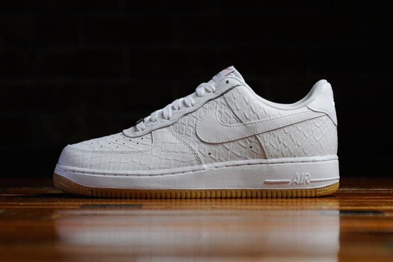 Nike Air Force 1 LV8「White Croc」配色設計