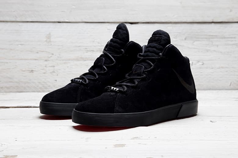 Nike LeBron 12 NSW Lifestyle 全黑配色設計