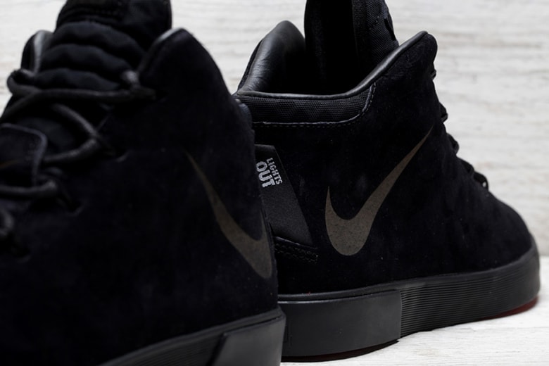 Nike LeBron 12 NSW Lifestyle 全黑配色設計