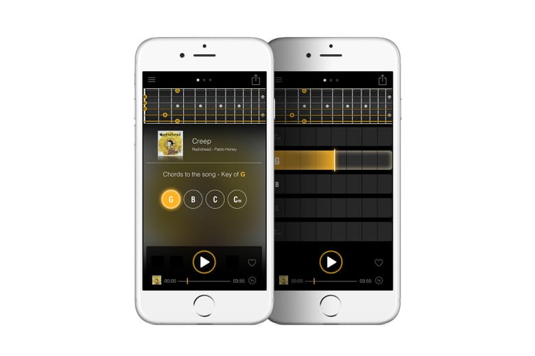 PLAYER: 能夠將歌曲以和弦與琴鍵方式呈現的應用程序