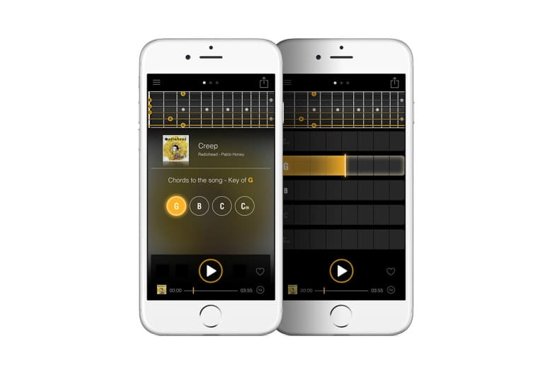 PLAYER: 能夠將歌曲以和弦與琴鍵方式呈現的應用程序