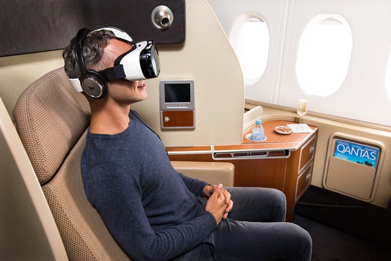 Qantas 爲乘客提供 Samsung Gear VR 機艙娛樂設備