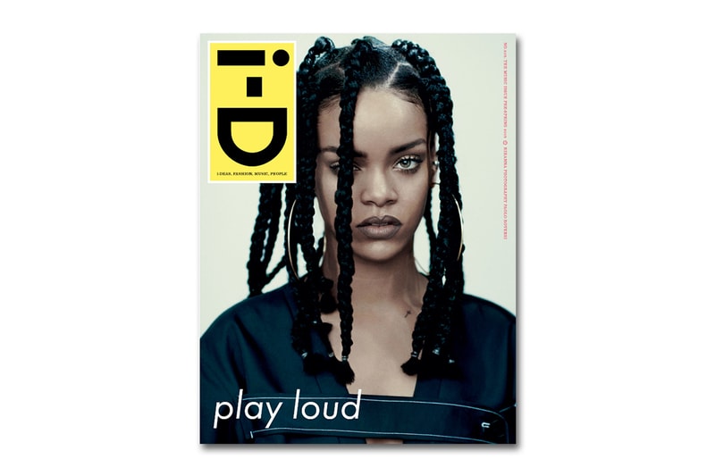 Rihanna 登上《i-D》雜誌 2015 春季音樂特刊封面