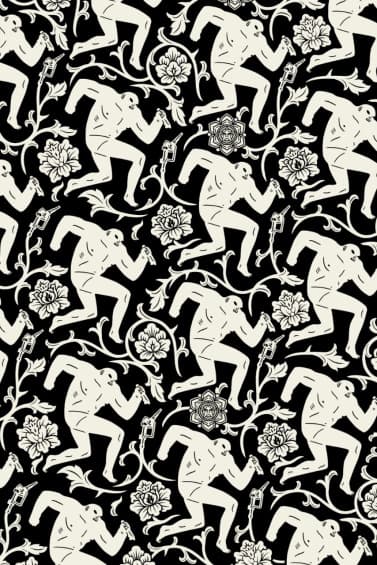 Shepard Fairey x Cleon Peterson「Pattern of Corruption」限量版畫