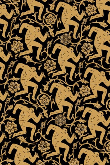 Shepard Fairey x Cleon Peterson「Pattern of Corruption」限量版畫