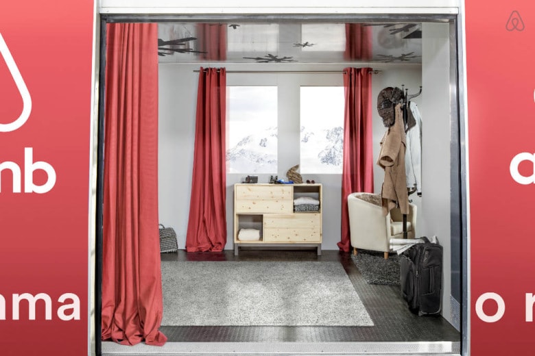 Airbnb 9,000 英呎住宿纜車