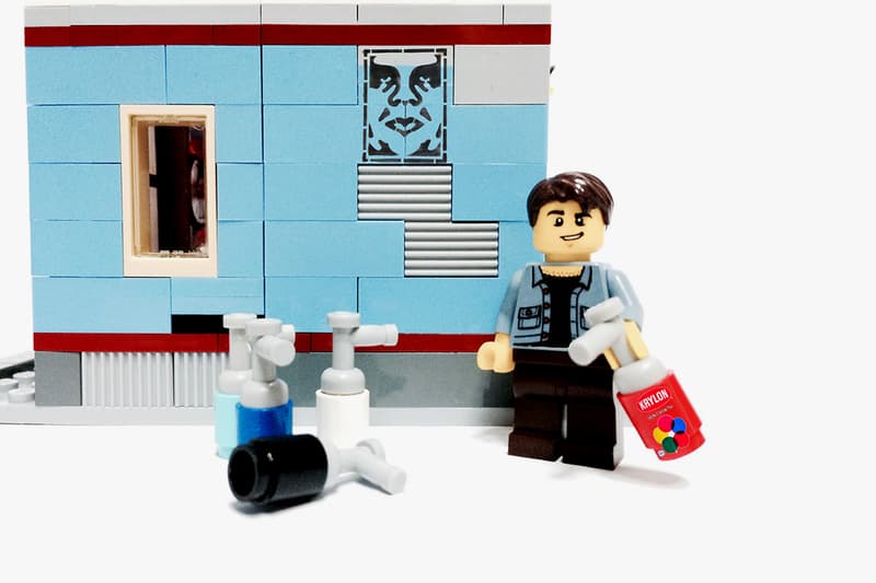 Adly Syairi Ramly 以街牌主腦為題材創作樂高積木公仔