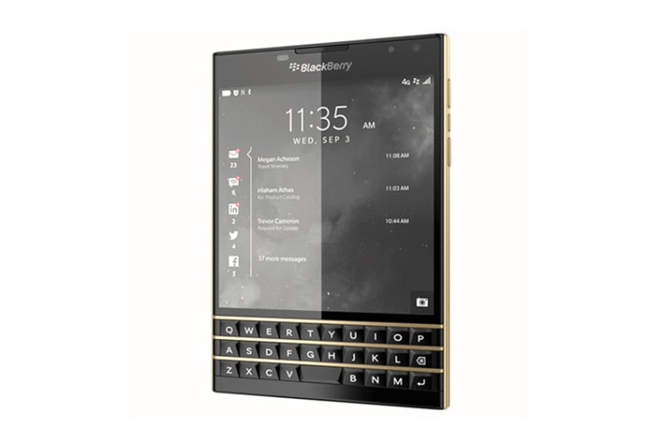 Blackberry Passport 黑金限量版
