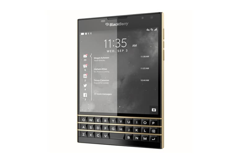 Blackberry Passport 黑金限量版