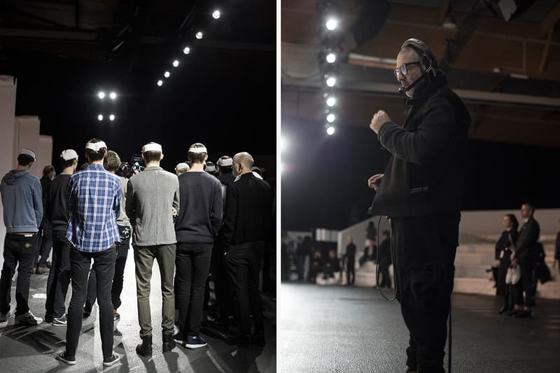 跟随攝影師 Julien Boudet 深入 Thom Browne 2015 秋冬男裝秀場幕後