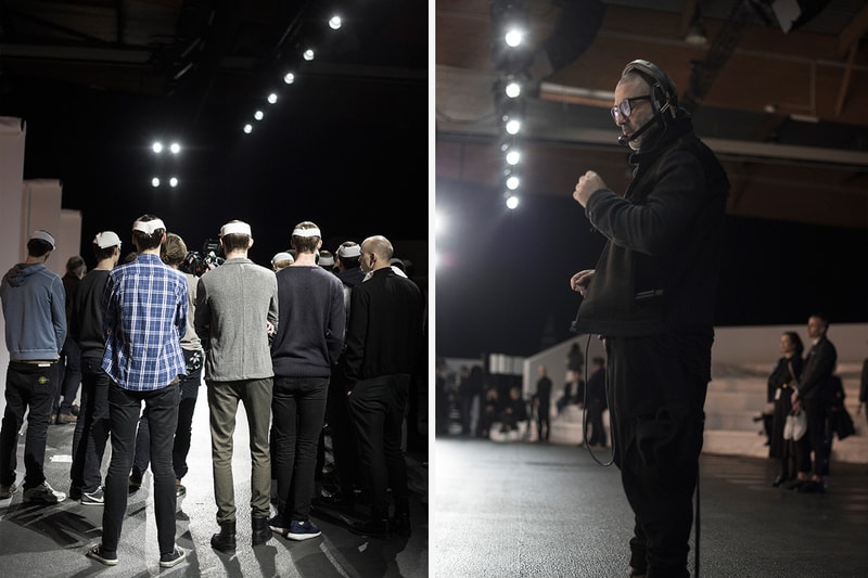 跟随攝影師 Julien Boudet 深入 Thom Browne 2015 秋冬男裝秀場幕後