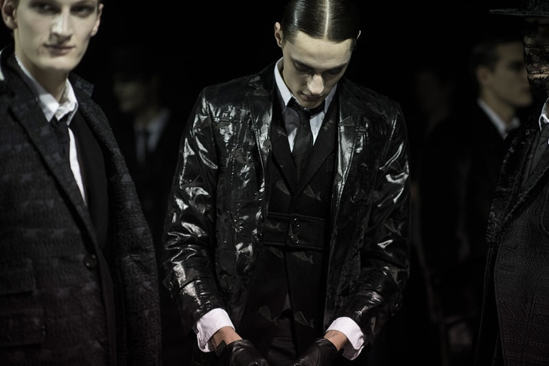跟随攝影師 Julien Boudet 深入 Thom Browne 2015 秋冬男裝秀場幕後
