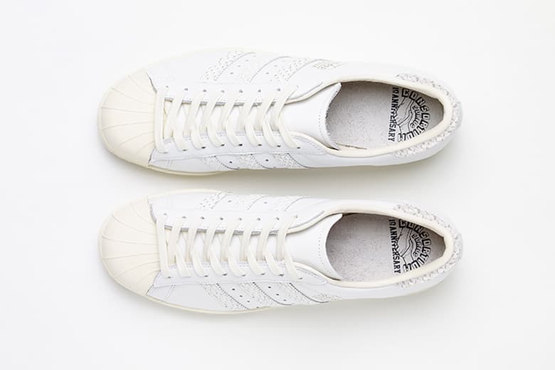 Undefeated x adidas Consortium Superstar 10 週年聯名紀念鞋款