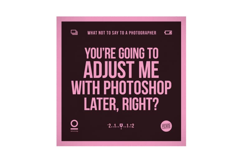 Luca Masini 最新插畫系列《What NOT to Say to a Photographer》