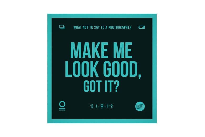 Luca Masini 最新插畫系列《What NOT to Say to a Photographer》