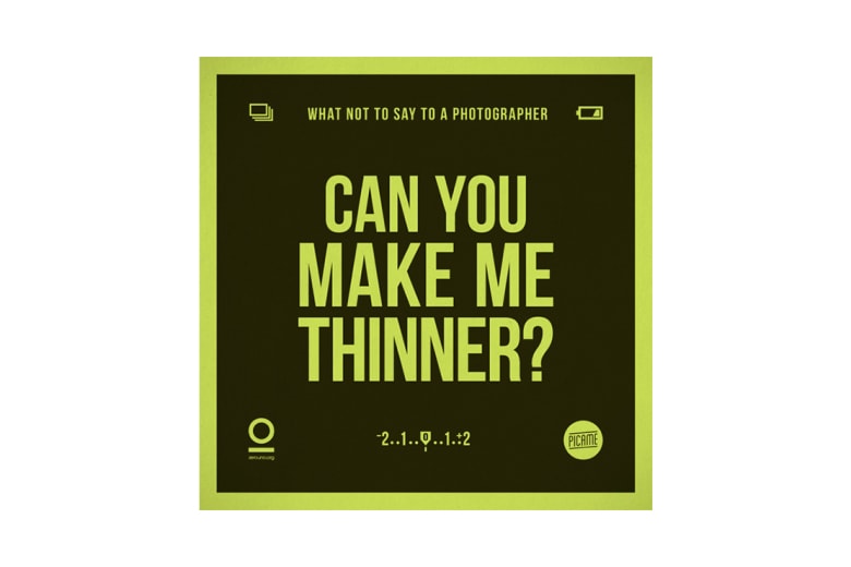 Luca Masini 最新插畫系列《What NOT to Say to a Photographer》
