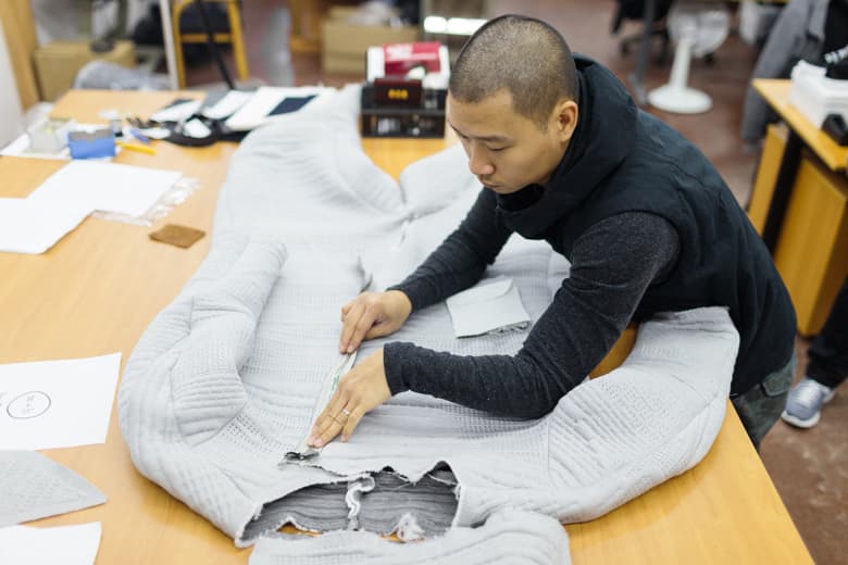 Process: wings+horns x ByBorre Space Suit Part 2 - 縫製與試裝