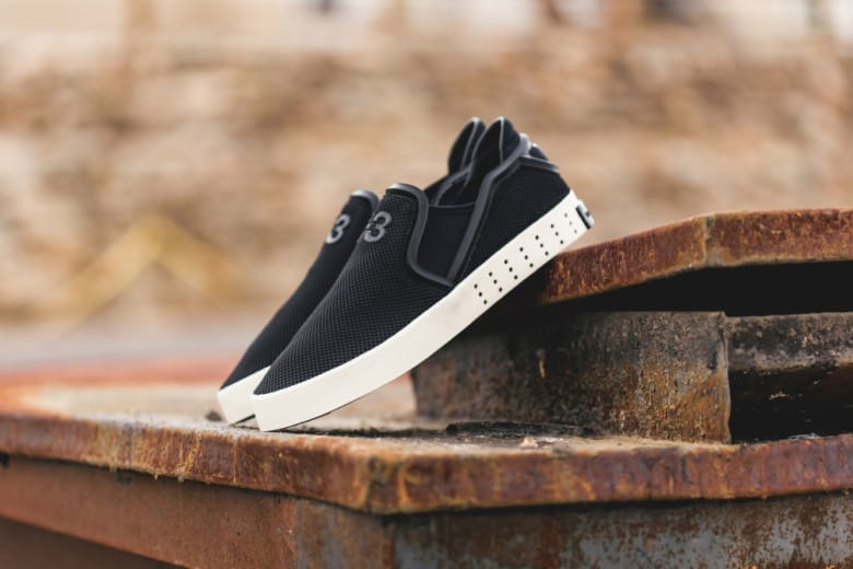 Y-3 Laver Slip-On 黑白配色
