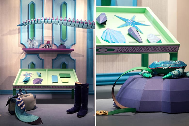 Zim & Zou 爲上海 Hermès 打造全新主題櫥窗