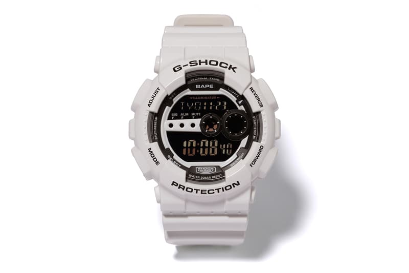 A Bathing Ape x Casio G-Shock GD-100 BAPE STORE 日本門店獨佔腕錶