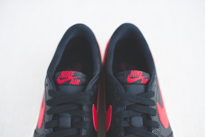 近賞 Air Jordan 1 Retro Low OG 黑紅配色