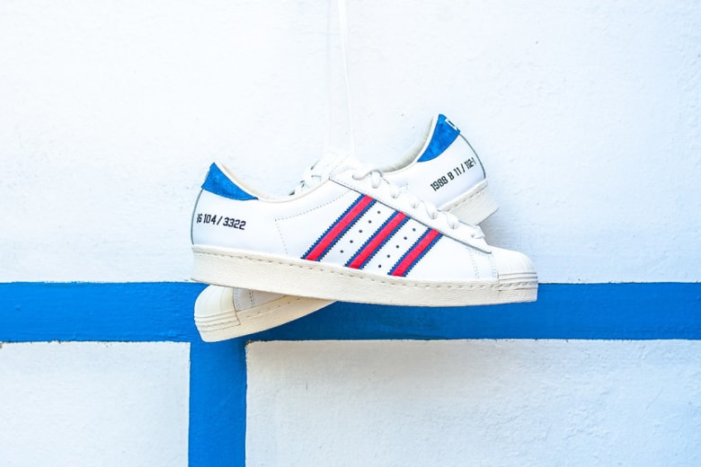 近賞 D-Mop x adidas Consortium Superstar 80s 10 週年聯名紀念鞋款
