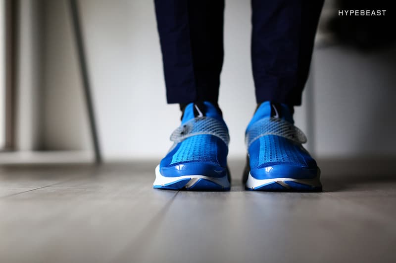 近賞 fragment design x Nike Sock Dart「POOL BLUE」配色