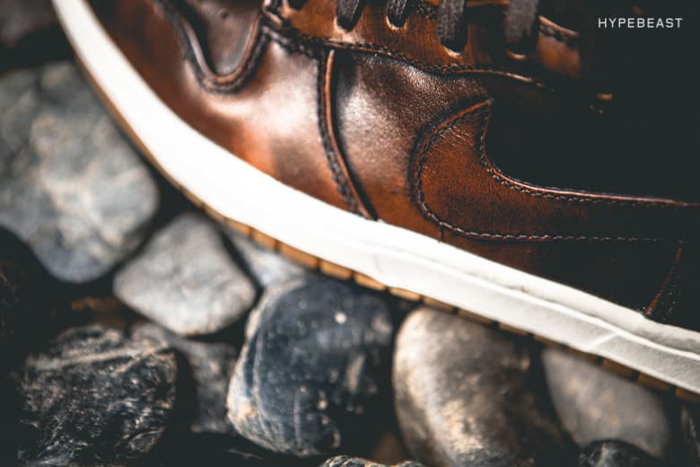 近賞 Nike Dunk Lux High SP 全新配色設計「Burnished Leather」