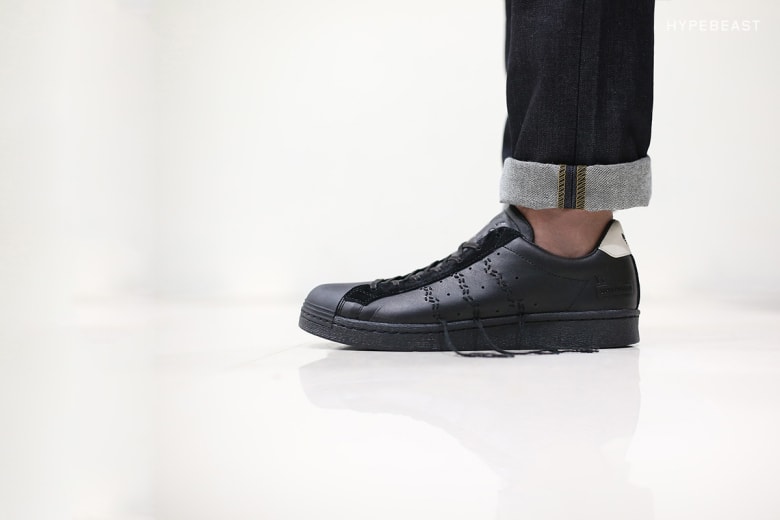 近賞 Y's x adidas Consortium Super Position 全黑配色