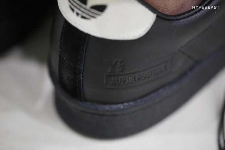 近賞 Y's x adidas Consortium Super Position 全黑配色