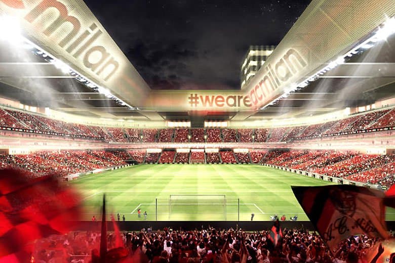 AC Milan 計劃打造 4.8 萬人新球場為獨立商用中心