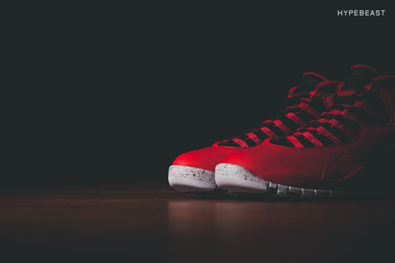 Air Jordan 10 Retro「Gym Red」三十周年別注配色
