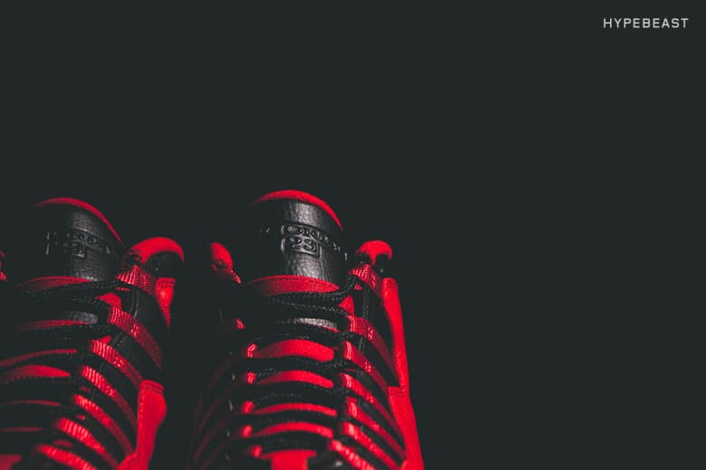 Air Jordan 10 Retro「Gym Red」三十周年別注配色