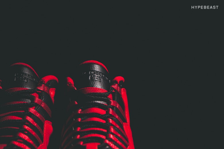 Air Jordan 10 Retro「Gym Red」三十周年別注配色